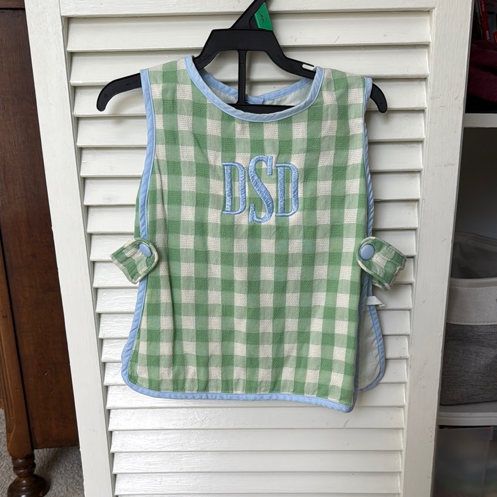 Cecil and Lou Monogrammed Diaper Set